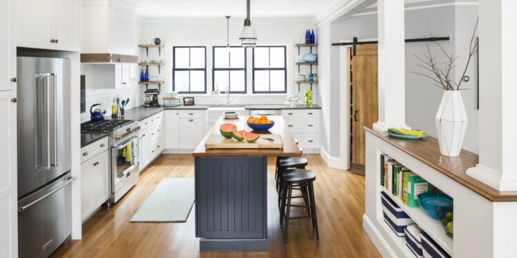 03 2018 newton reveal 10 kitchenoverall 55 1 1 scaled.jpg.optimal Transform Your Kitchen with a Professional Kitchen Remodel